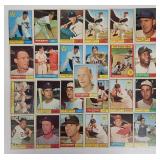 25 1961 Topps vintage baseball cards including