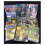 Group of 10 vintage Sports Illustrated magazines