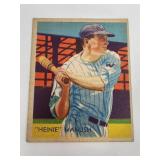 1935 Diamond Stars #30 Heinie Manush baseball card