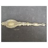 Antique sterling silver folding lorgnette glasses