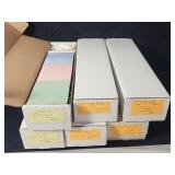 6 Long baseball cards boxes: Score 1990s