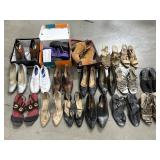 Large lot of womenï¿½s designer shoesSizes 7- 7