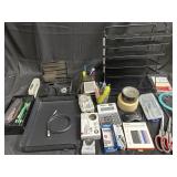 Box of office supplies