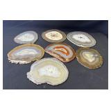 7 Polished geodes