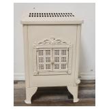 Vtg cast iron heater/stove enameled
