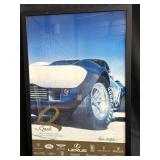 Signed framed Porsche print from The Quail