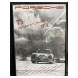 Framed 1952 Porsche International siege picture