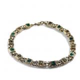 Vintage sterling silver bracelet, 8.61 grams