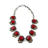 Vintage signed sterling silver Mexican statement