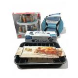 Sealed kitchen essentials- Wilton roasting pan,