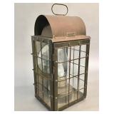 Antique brass ï¿½Perkoï¿½ wall lantern