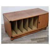 Drexel mid century modern record cabinet