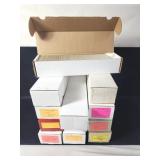 12 long boxes 1970s/80s/90s baseball card lot