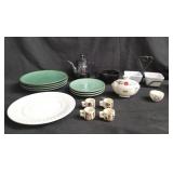 Group of miscellaneous ceramic household items