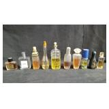 Group of perfume bottles