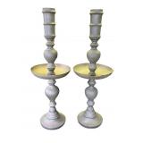 Pair of Vintage brass candlesticks