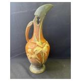 Vintage Roseville USA ceramic hand painted pitcher