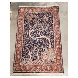 Colorful hand made Persian rug