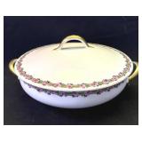 Vintage Limoges porcelain lidded dish