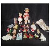Group of vintage dolls