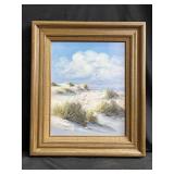 Loomis dean signed seaside oil painting