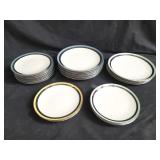 Group of Flintridge China dishes