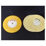 Group of vintage voice-o-graph discs for turn