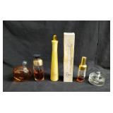 Group of perfume bottles