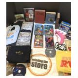 Movie promo items, collectibles, eyeglasses,