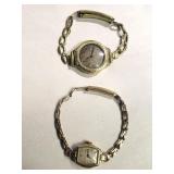 Pair of gold filled vintage women