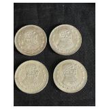 Vintage un peso  coins lot