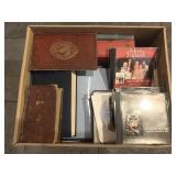 Collectibles, ephemera, books (box)