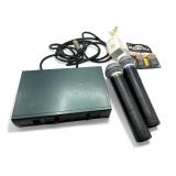 Nady handheld wireless microphone system Model