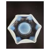 Murano style glass ashtray