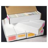 7 long boxes: 1990s Score baseball cards