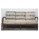 Vintage mid century bentwood sofa