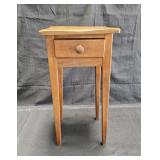 Monterey wooden tall end table or night