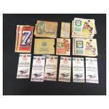 Group of vintage S & W quick saver book stamps and