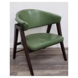 Edward Wormley for Dunbar leather arm chair