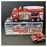 Hess Emergency Truck with rescue vehicle in box