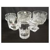 Box of crystal and class bowls