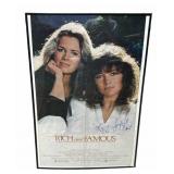 Signed Jacqueline Bisset & Candice Bergen poster