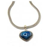 Sterling silver necklace & Labradorite gemstone