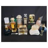 Box of perfume and toilette sprays
