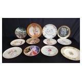Box of decorative plates