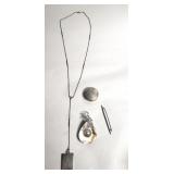 Sterling silver jewelry and misc.