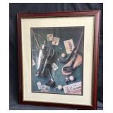Framed golf II print