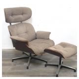 Herman Miller style lounge chair & ottoman