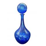 Sultan art glass decanter
