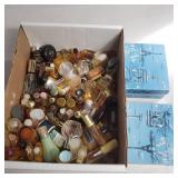 Group of assorted perfume bottles